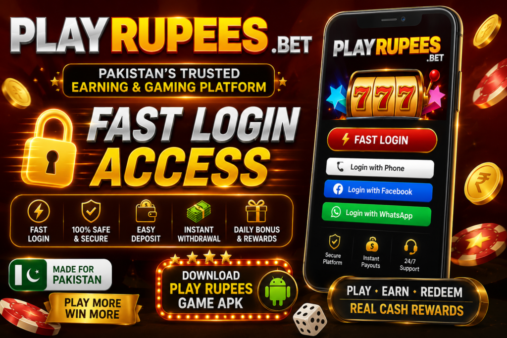 Fast Login Access Play Rupees APK